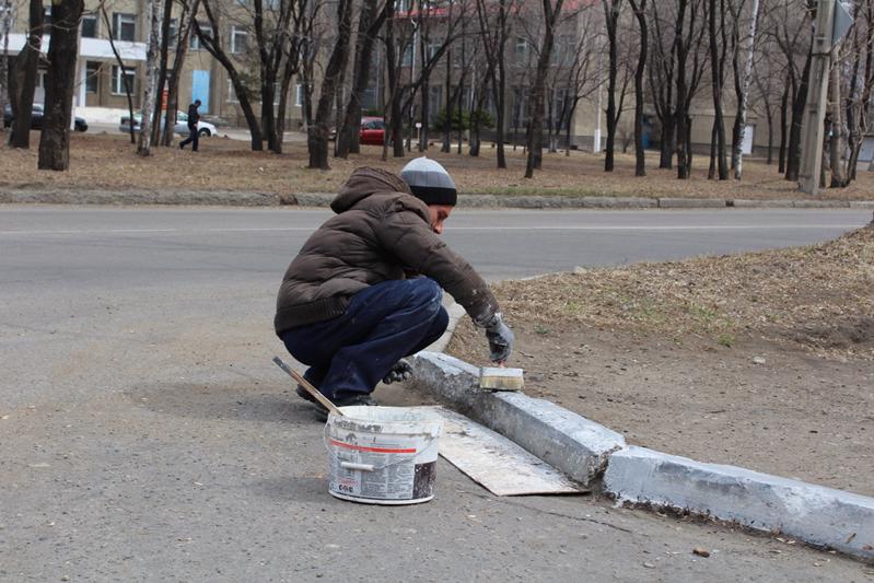 В Управлении Росгвардии по Еврейской автономной области прошел предпраздничный субботник