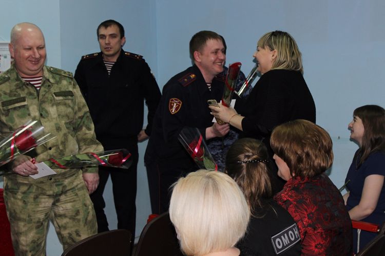 В Управлении Росгвардии по ЕАО прошли торжественные мероприятия, посвященные Международному женскому дню