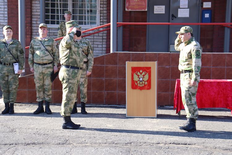 В Управлении Росгвардии по Еврейской автономной области завершилась контрольная проверка за зимний период подготовки 2021 года
