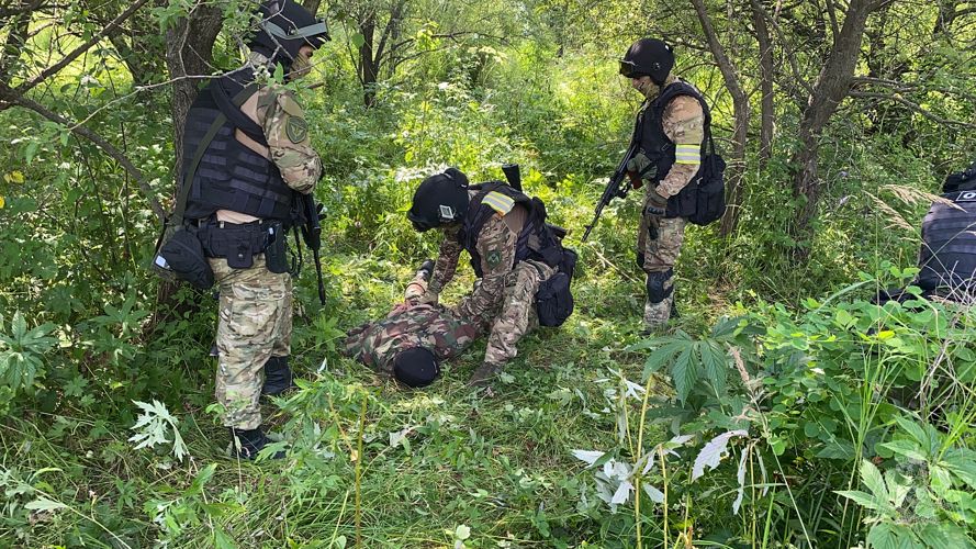 Личный состав Управления Росгвардии по Еврейской автономной области принял участие в оперативно-стратегическом учении «Заслон-2021» 