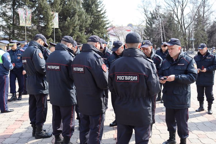 Сотрудники Управления Росгвардии по Еврейской автономной области приняли участие в едином инструктаже правоохранительных органов
