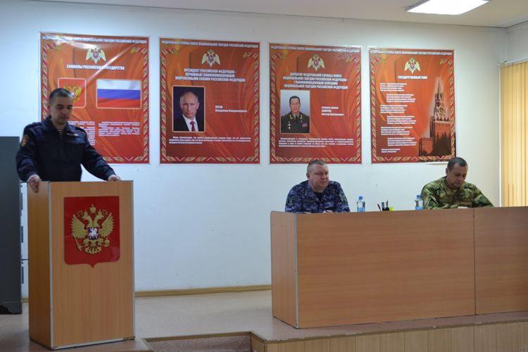 Подведение итогов служебной деятельности за 2022 год состоялось в отделе вневедомственной охраны Управления Росгвардии по ЕАО