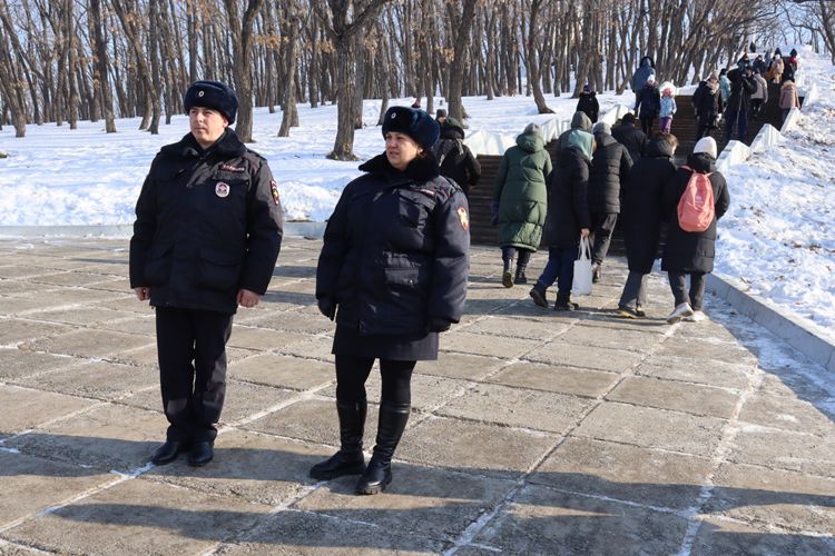 Врио начальника регионального Управления Росгвардии принял участие в мероприятиях, посвященных 101-летию Волочаевского сражения