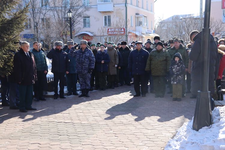 В Биробиджане сотрудники и военнослужащие Росгвардии приняли участие в мероприятиях, посвященных памяти погибших воинов-интернационалистов