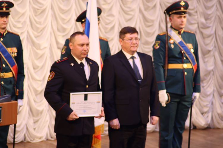 В областной филармонии наградили сотрудников Управления Росгвардии по Еврейской автономной области
