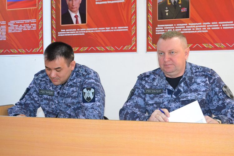 Подведение итогов служебной деятельности за два месяца 2023 года состоялось в отделе вневедомственной охраны Управления Росгвардии по ЕАО