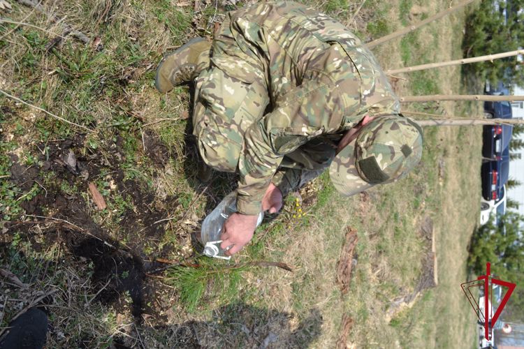 Сотрудники и военнослужащие Росгвардии по Еврейской автономной области присоединились к международной акции «Сад памяти»