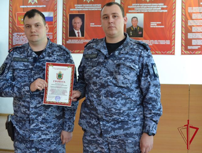 В отделе вневедомственной охраны Управления Росгвардии по Еврейской автономной области прошел конкурса профессионального мастерства