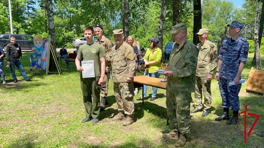 Сотрудники Управления Росгвардии по ЕАО приняли участие в судействе военно-спортивной эстафете «Поле Куликово»