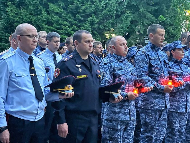 Сотрудники и военнослужащие Управления Росгвардии по ЕАО присоединились к общероссийской акции «Завтра была война»