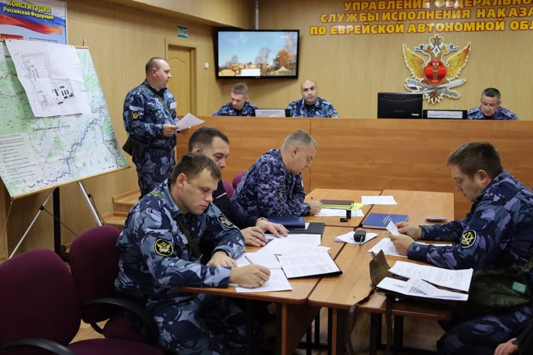 Сотрудники Управления Росгвардии по ЕАО приняли участие в совместном тактико-специальное учении