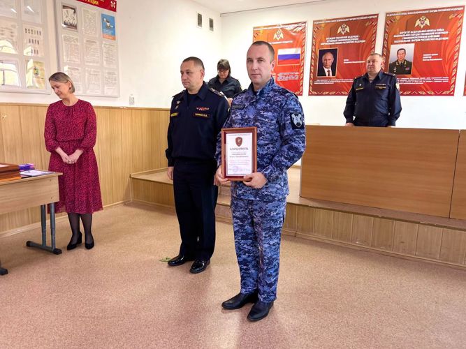 В Биробиджане отметили 71-ю годовщину со дня образования вневедомственной охраны