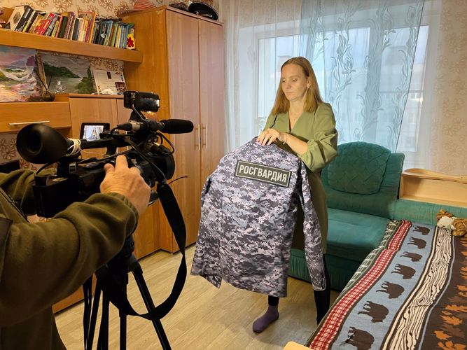 Акция «Мамы на службе в Росгвардии» прошла в Биробиджане