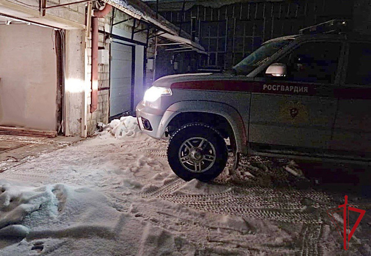 В Биробиджане росгвардейцы предотвратили хищение имущества из гаража