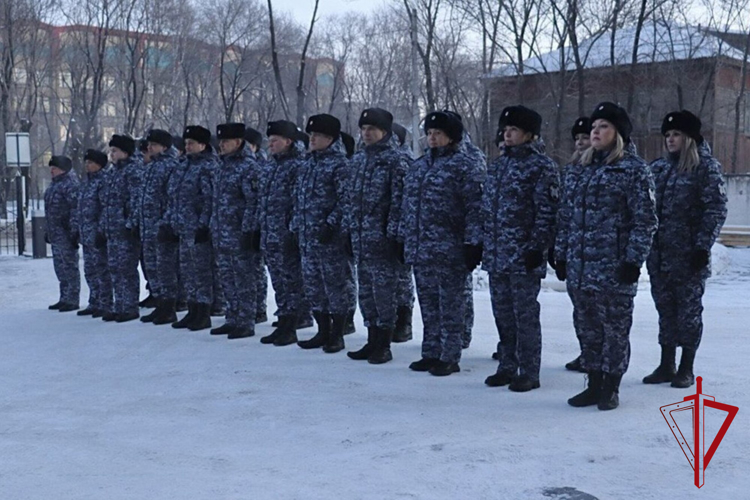 В Росгвардии ЕАО дан старт зимнему периоду подготовки