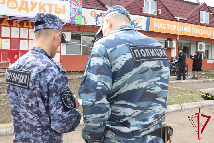 В Биробиджане росгвардейцы оперативно разыскали украденные велосипеды