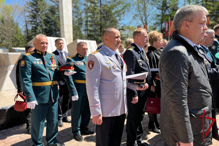 Росгвардейцы ЕАО приняли участие в торжественных и памятных мероприятиях в День Победы  