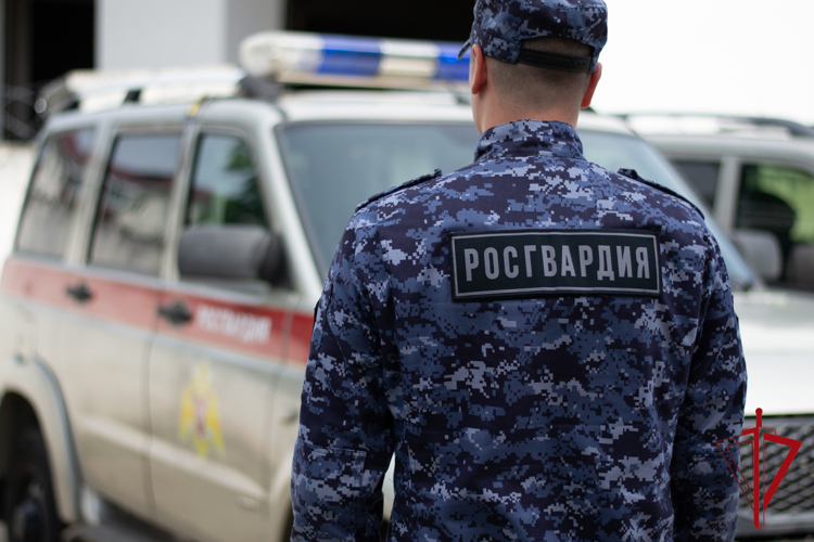 В Биробиджане росгвардейцы оказали доврачебную помощь пострадавшему в ДТП самокатчику