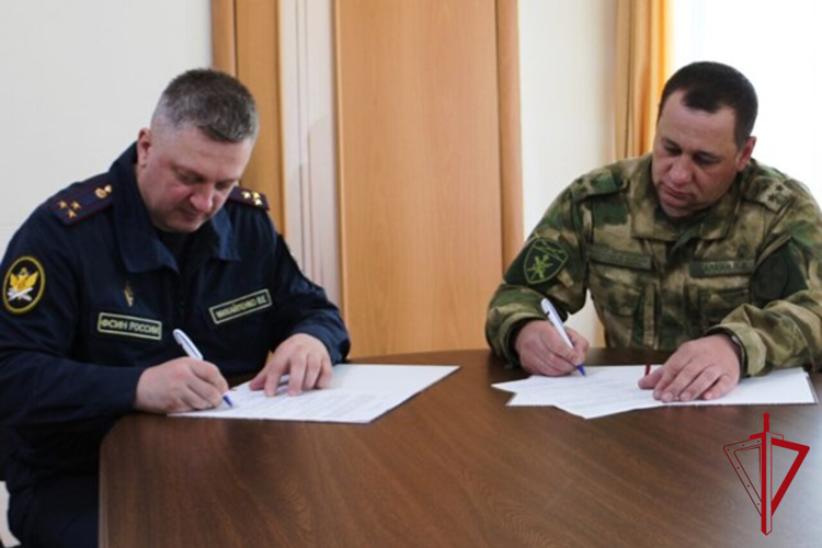 В Еврейской автономии Росгвардия и УФСИН заключили соглашение о направлениях взаимодействия 