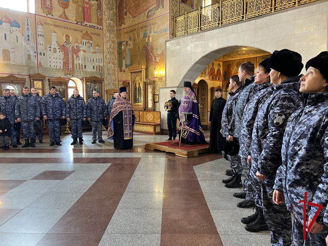 Молебен в честь героизма и преданности Родине состоялся в Биробиджане 