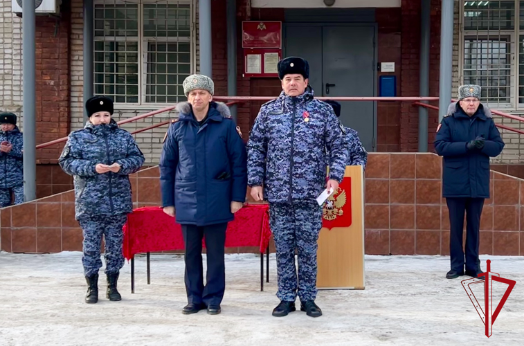 Торжественный митинг в честь Дня образования Росгвардии прошло в ЕАО