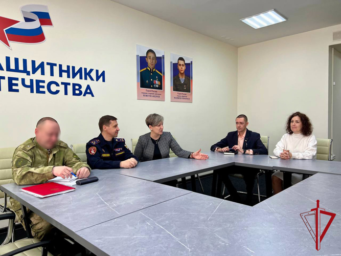 Начальник теруправления Росгвардии обсудил с руководителем филиала фонда «Защитники Отечества» ключевые вопросы 