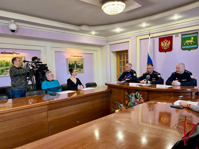 Пресс-конференция ко Дню образования Росгвардии прошла в Биробиджане