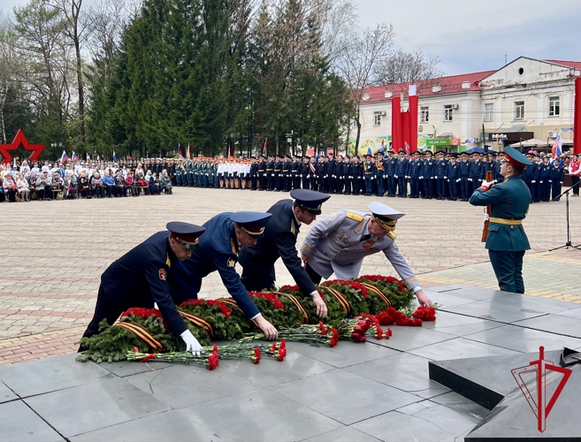 Войска Восточного округа войск национальной гвардии России отметили 80-ю годовщину Победы