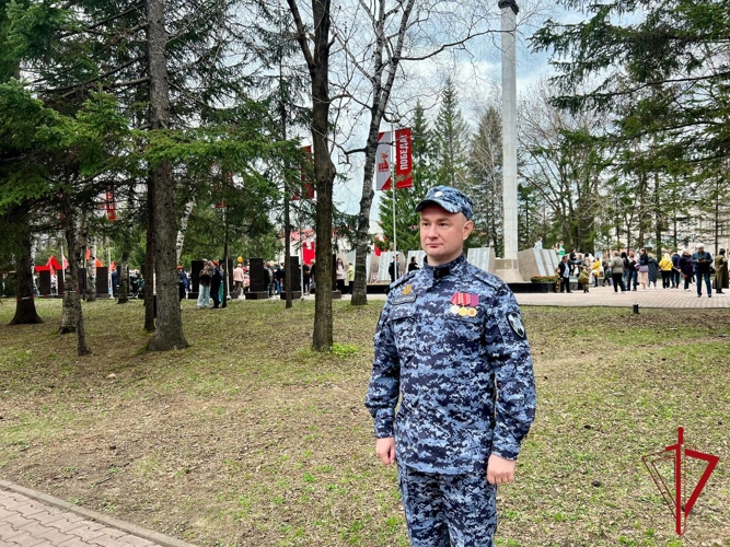 Росгвардия обеспечила охрану порядка и защиту граждан на праздничных событиях Дня Победы в ЕАО