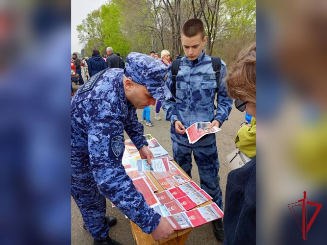 Агитация Росгвардии в ЕАО формирует положительный образ ведомства