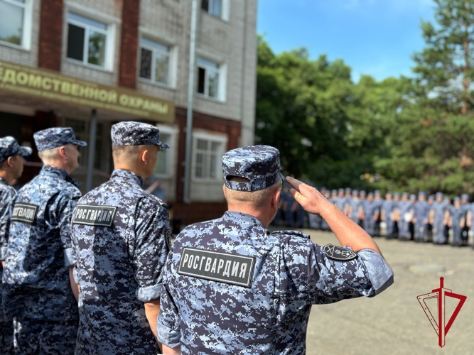 В подразделениях Управления Росгвардии по Еврейской автономной области начался новый учебный период