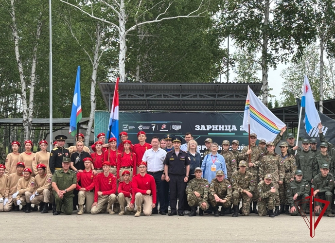 Росгвардейцы Еврейской автономии оказали содействие в проведении военно-патриотической игры «Зарница 2.0»