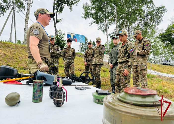 Росгвардейцы Еврейской автономии оказали содействие в проведении военно-патриотической игры «Зарница 2.0»