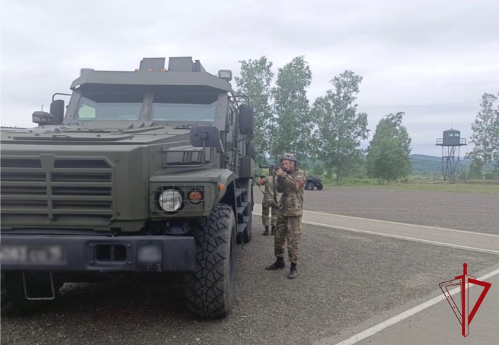 Росгвардейцы Еврейской автономии оказали содействие в проведении военно-патриотической игры «Зарница 2.0»