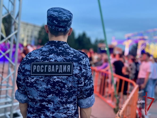Сотрудники Росгвардии по ЕАО создали надёжную охрану порядка на Всероссийском фестивале 