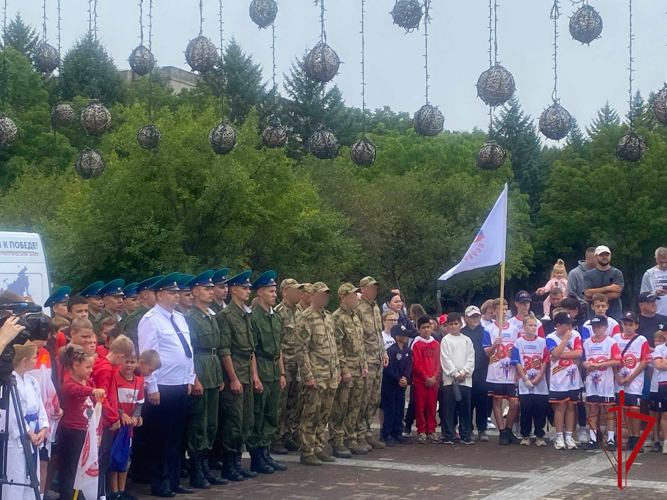 Участниками всероссийского забега «От Победы к Победе!» стали росгвардейцы ЕАО