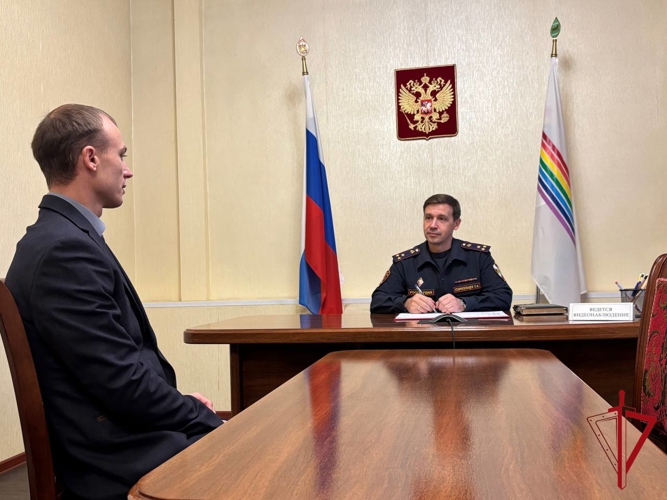 Начальник Управления Росгвардии по ЕАО провёл личный приём граждан в приёмной Президента Российской Федерации в Еврейской автономной области