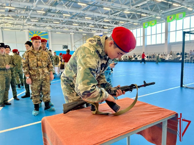 Подготовка Росгвардии обеспечила успех ученикам школы села Лазарево на военизированных стартах в Биробиджане