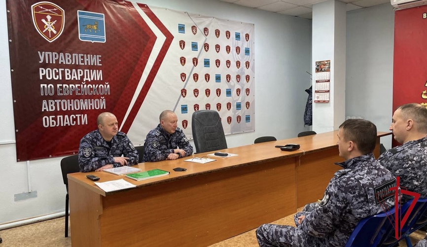В Росгвардии Еврейской автономии начался зимний период подготовки