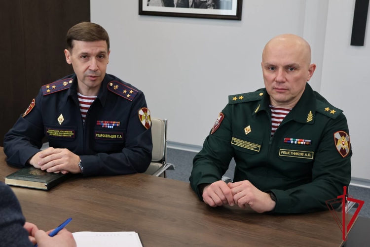 Командующий Восточным округом Росгвардии встретился с Губернатором Еврейской автономии