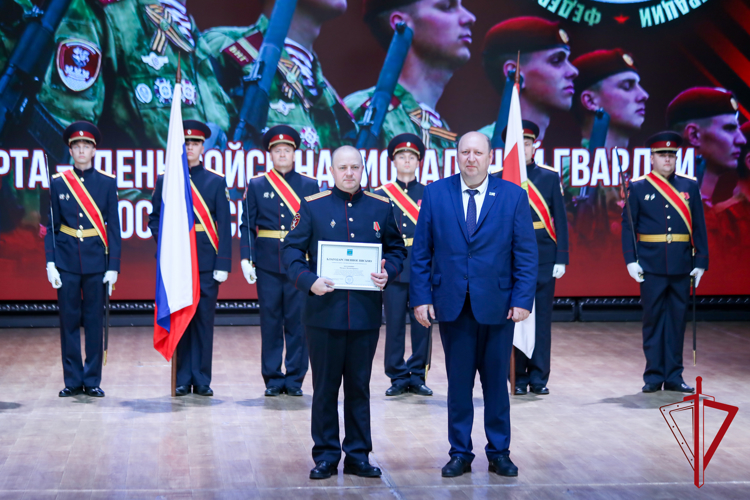 Управление Росгвардии по ЕАО отметило юбилейные даты торжественным мероприятием