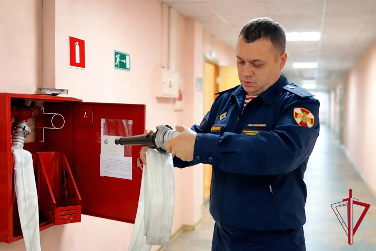 Управление Росгвардии по ЕАО проводит профилактические мероприятия в пожароопасный период