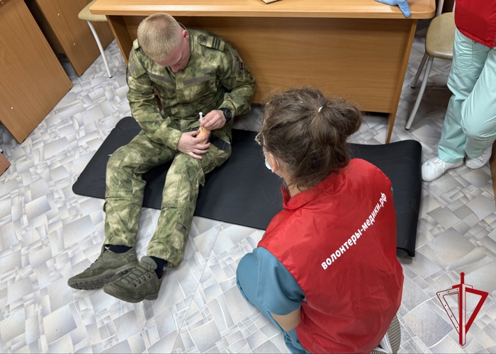 Бойцы ОМОН «Мизрэх» отработали навыки оказания первой помощи