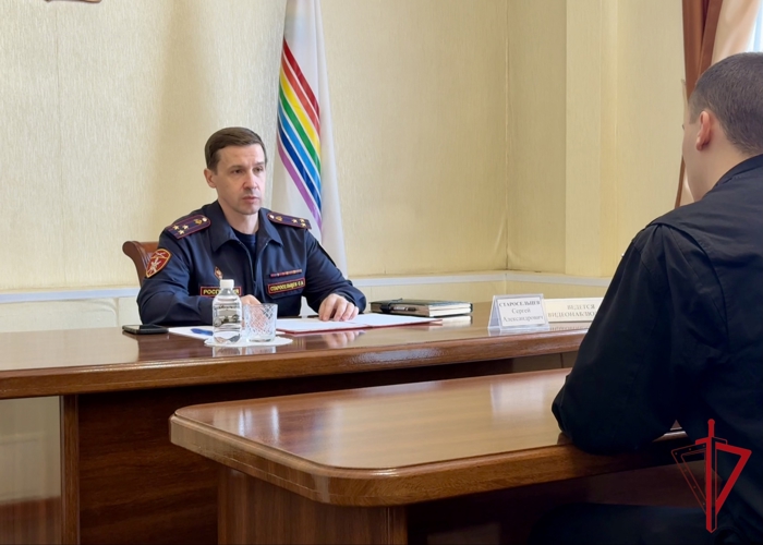 Начальник Управления Росгвардии по ЕАО встретился с гражданами в приёмной Президента России в Биробиджане