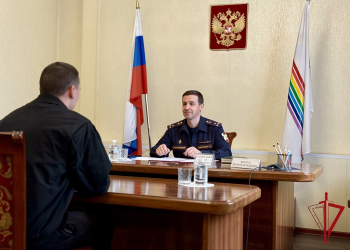 Начальник Управления Росгвардии по ЕАО встретился с гражданами в приёмной Президента России в Биробиджане