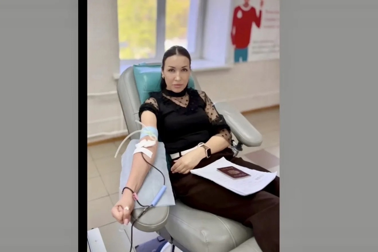 В Биробиджане росгвардейцы приняли участие в акции ко Всемирному дню донора