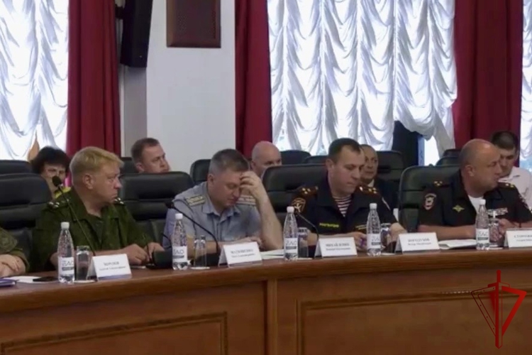 Руководитель Управления Росгвардии по ЕАО принял участие в заседании антитеррористической комиссии