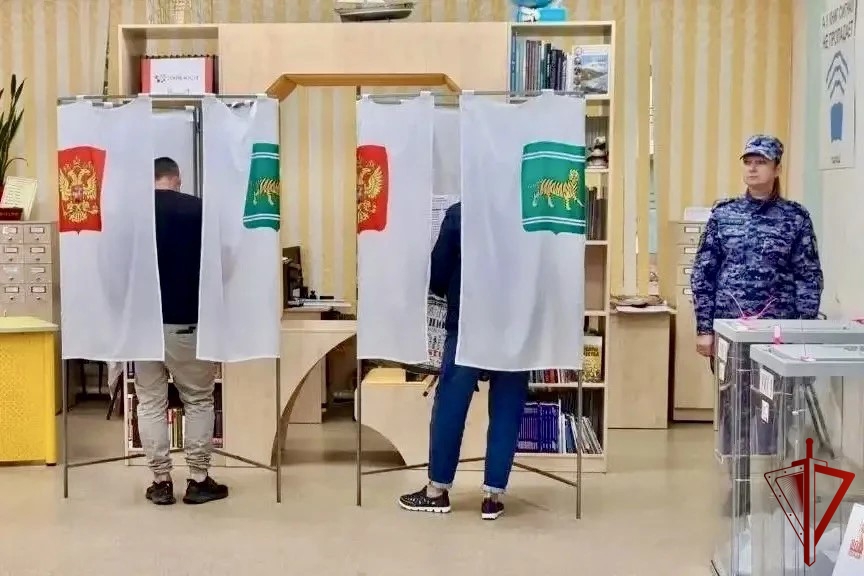 Росгвардия обеспечила безопасность во время выборов в ЕАО